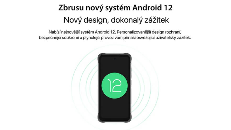 UMIDIGI BISON GT2 Pro - systém Android 12